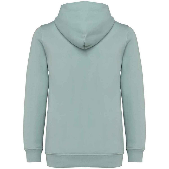 Jade Green - Back - Native Spirit Childrens-Kids Full Zip Hoodie