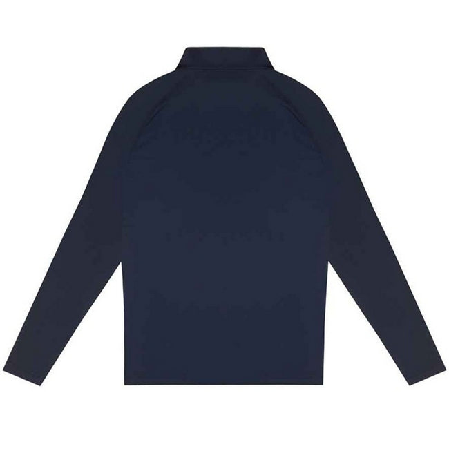 French Navy - Back - Awdis Mens Lightweight Quarter Zip Active Top