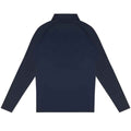 French Navy - Back - Awdis Mens Lightweight Quarter Zip Active Top