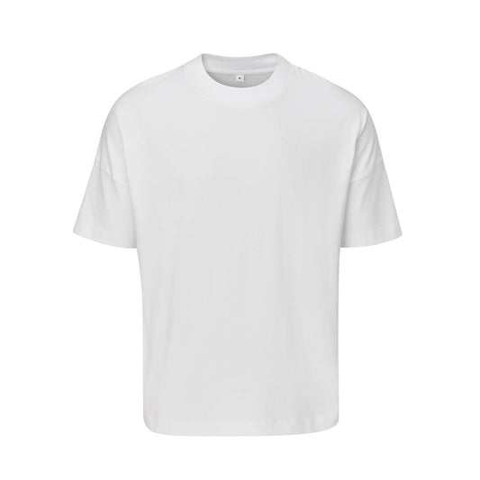 White - Front - Mantis Unisex Adult Heavyweight Oversized T-Shirt