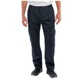 Navy - Front - Result Genuine Recycled Mens Plain Work Trousers