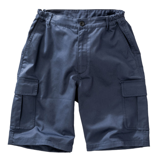 Navy - Front - Result Genuine Recycled Mens Work Shorts