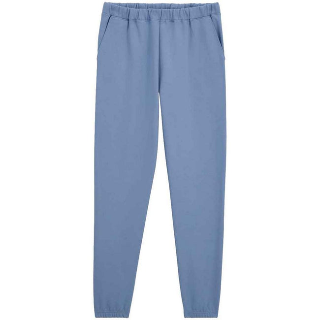Stone Blue - Front - Gildan Mens Softstyle Midweight Pocket Sweatpants