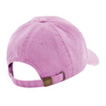 Vintage Pink - Back - Beechfield Unisex Adult Vintage Baseball Cap