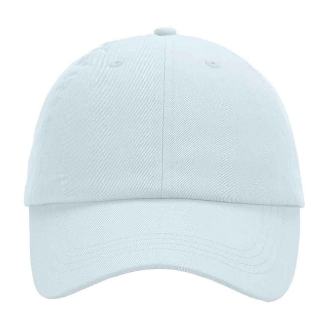 Pastel Blue - Front - Beechfield Childrens-Kids 6 Panel Low Profile Baseball Cap