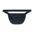 Navy - Front - Native Spirit Faded Corduroy Waist Bag