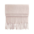 Blush Pink - Front - Beechfield Fluffy Scarf