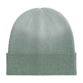Dusty Green - Front - Beechfield Unisex Adult Dip Dye Beanie