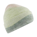 Almond-Pistachio-Dusty Green - Back - Beechfield Womens-Ladies Wave Soft Beanie