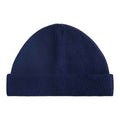 Oxford Navy - Front - Beechfield Unisex Adult Organic Cotton Beanie