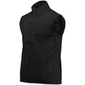 Black - Side - Stormtech Mens Cascades Softshell Body Warmer