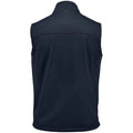 Navy - Back - Stormtech Mens Cascades Softshell Body Warmer