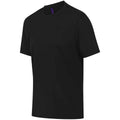 Black - Side - Henbury Unisex Adult CoolPlus Moisture Wicking T-Shirt