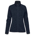 Navy Heather - Front - Stormtech Womens-Ladies Yosemite Full Zip Fleece Jacket
