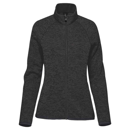 Black Heather - Front - Stormtech Womens-Ladies Yosemite Full Zip Fleece Jacket