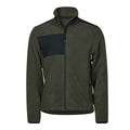 Black - Front - Tee Jays Mens Mountain Fleece Jacket