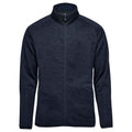 Navy Heather - Front - Stormtech Mens Full Zip Fleece Jacket