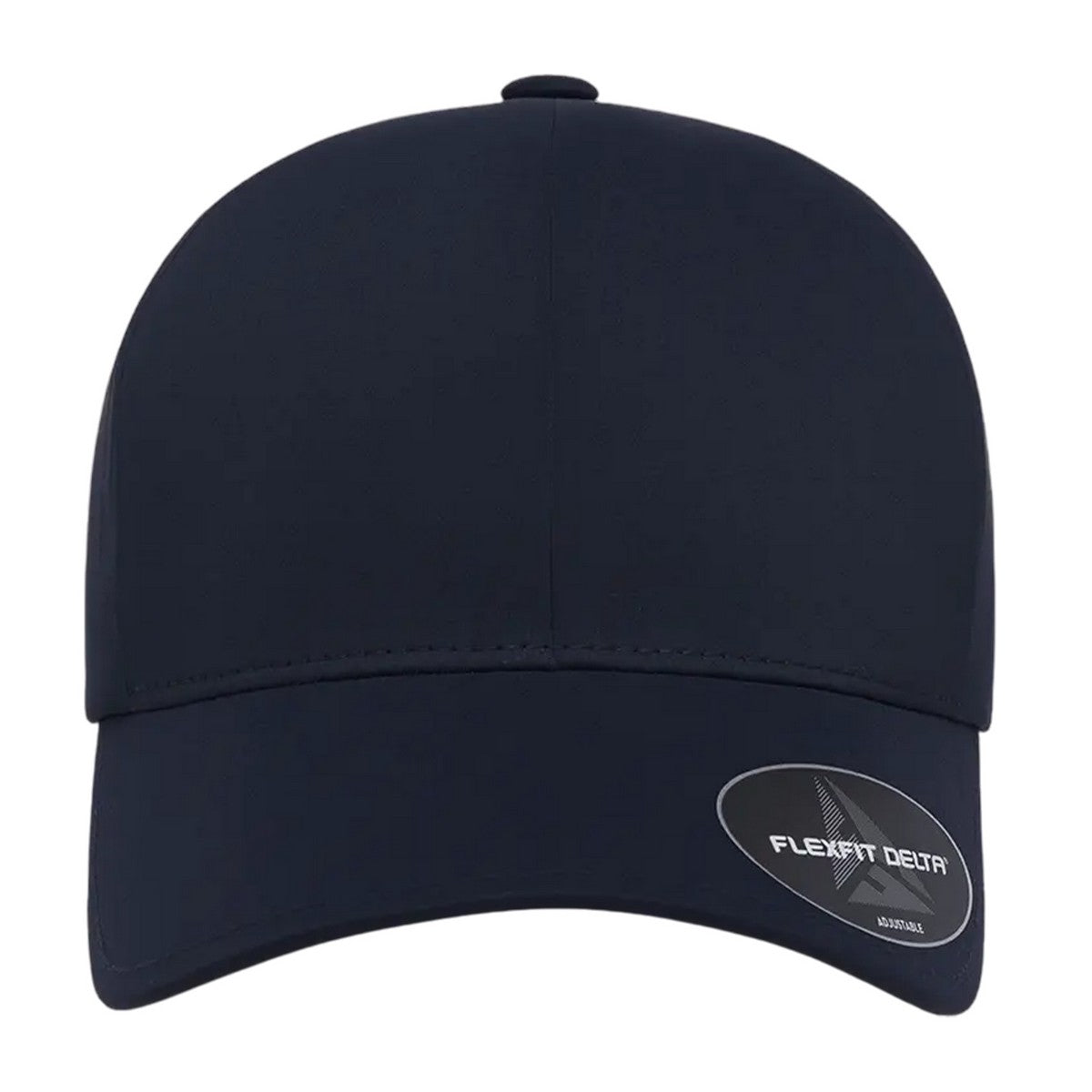 Navy - Side - Flexfit Delta Snapback Trucker Cap