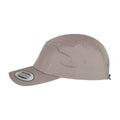 Khaki - Side - Flexfit Jockey Elastic Baseball Cap