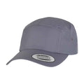 Grey - Front - Flexfit Jockey Elastic Baseball Cap