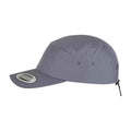 Grey - Side - Flexfit Jockey Elastic Baseball Cap