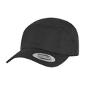 Black - Front - Flexfit Jockey Elastic Baseball Cap