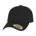 Black - Front - Flexfit Low Profile Baseball Cap