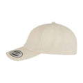 Off White - Side - Flexfit Dad Jute Baseball Cap