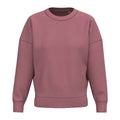 Antique Rose - Front - Native Spirit Womens-Ladies Crew Neck Sweatshirt