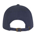 Navy - Back - Flexfit Garment Washed Low Profile Baseball Cap