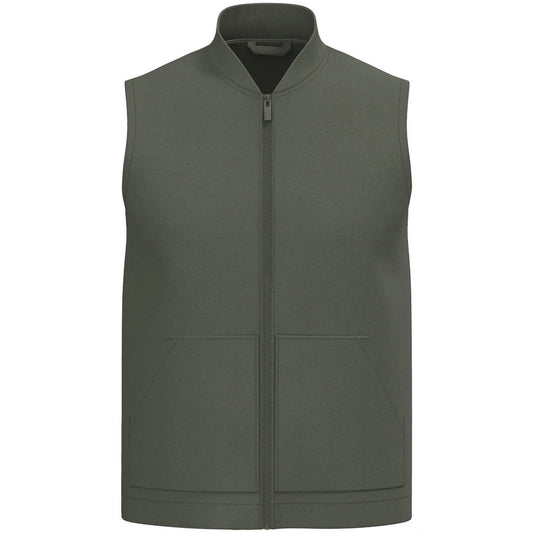 Organic Khaki - Front - Native Spirit Unisex Adult Twill Body Warmer