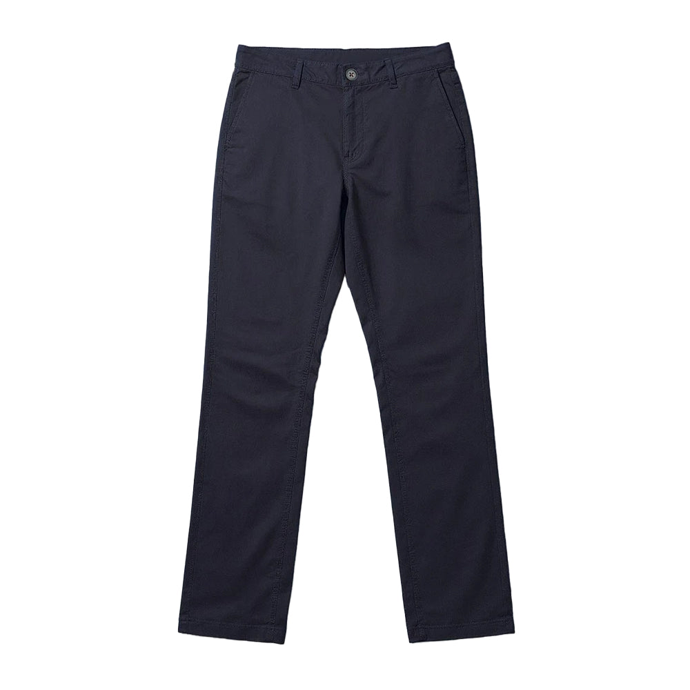 Navy - Front - Brook Taverner Womens-Ladies Liberty Slim Leg Chinos