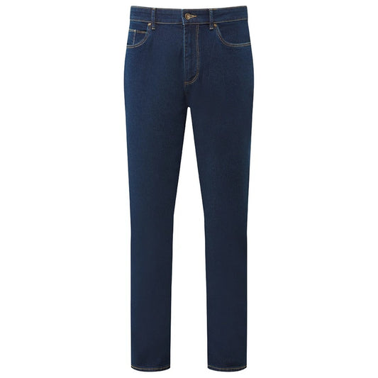 Indigo - Front - Premier Mens Workready Straight Leg Jeans