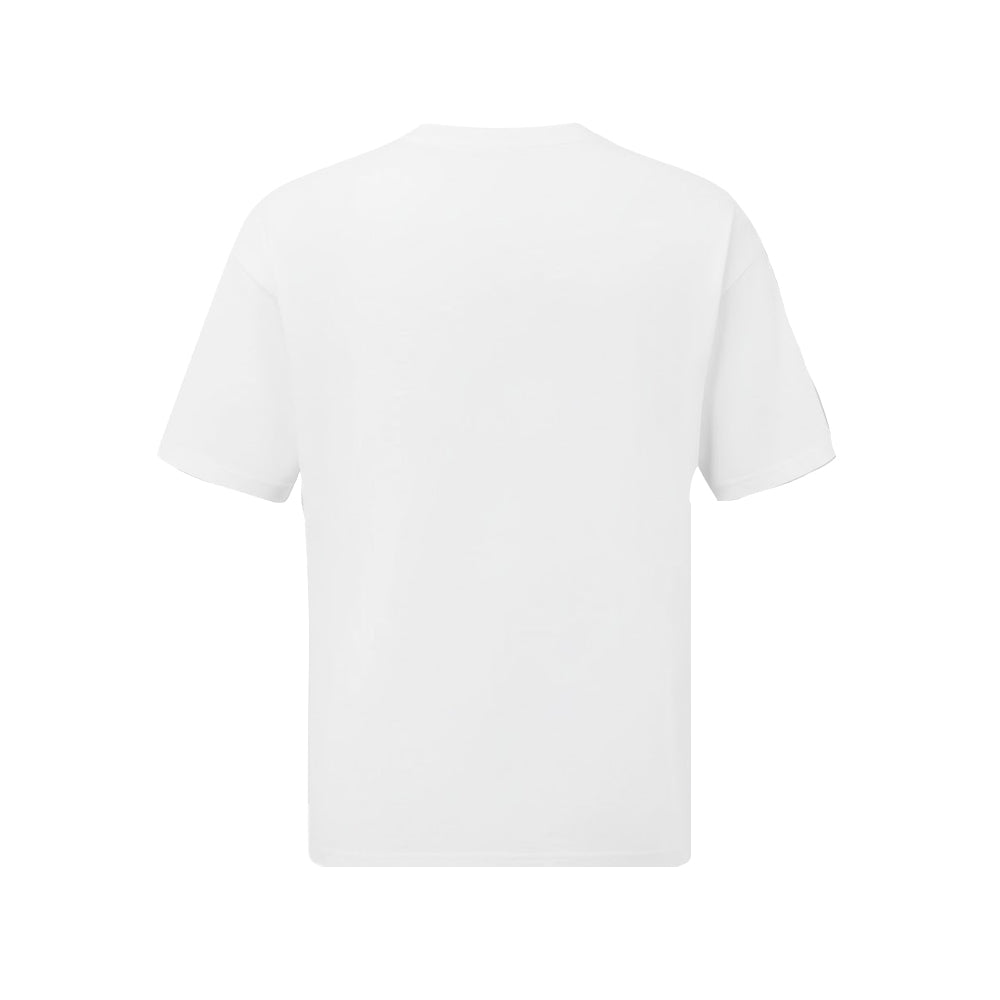 White - Back - Premier Unisex Adult Utility 2.0 Plain Oversized T-Shirt