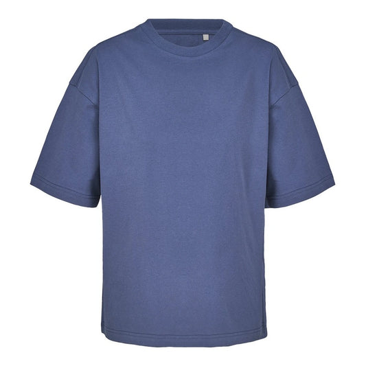 Denim - Front - SOLS Womens-Ladies Organic Boxy Oversized T-Shirt