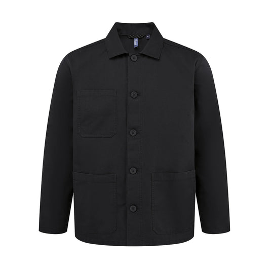 Stay Black - Front - Premier Unisex Adult 2.0 Utility Jacket