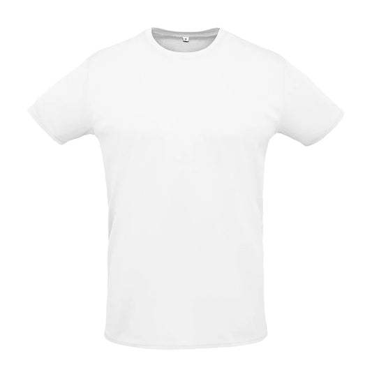 White - Front - SOLS Unisex Adult Sprint T-Shirt