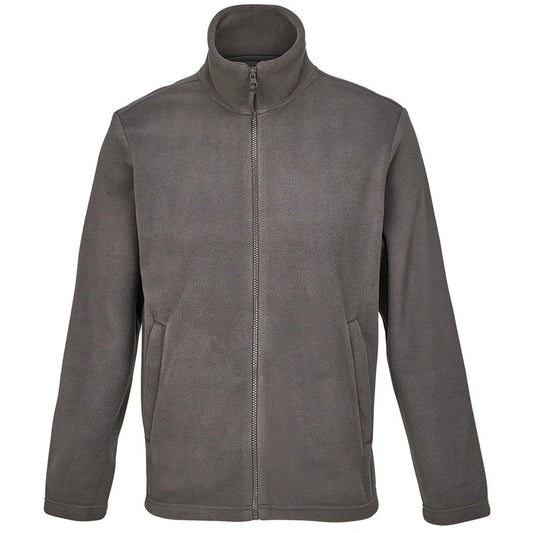 Charcoal - Front - SOLS Unisex Adult Nitro Microfleece Jacket
