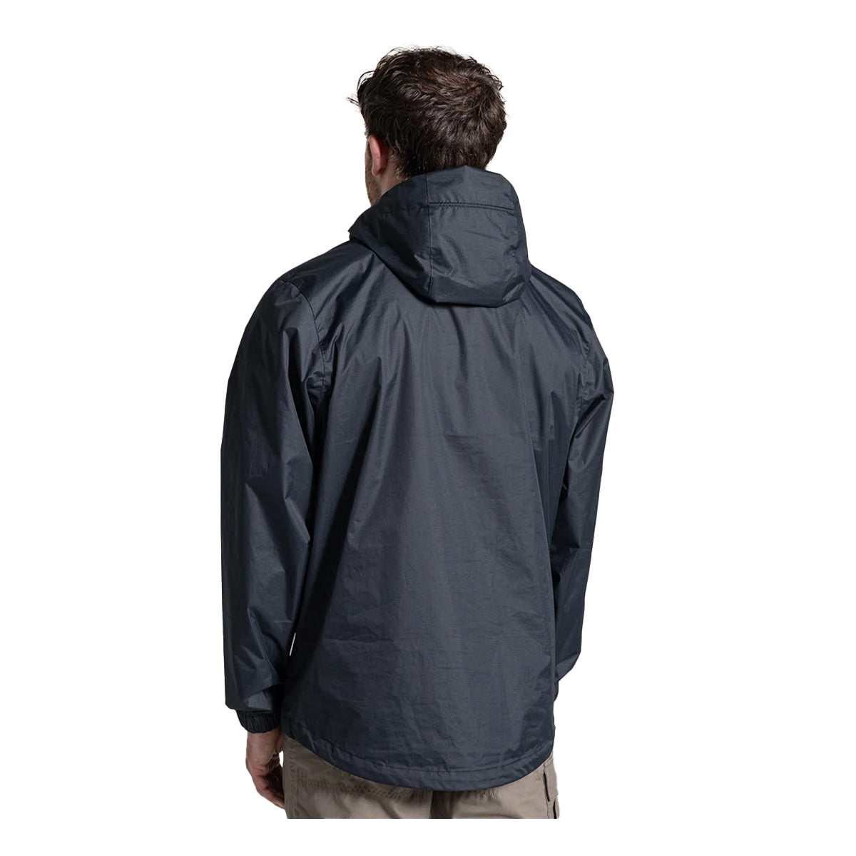 Black - Back - Craghoppers Expert Mens II Packable Jacket