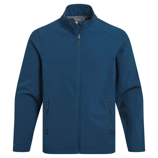 Poseidon Blue - Front - Craghoppers Expert Mens Basecamp ll Soft Shell Jacket