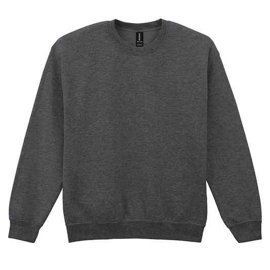 Charcoal Heather - Front - Gildan Womens-Ladies Heavy Blend Sweatshirt
