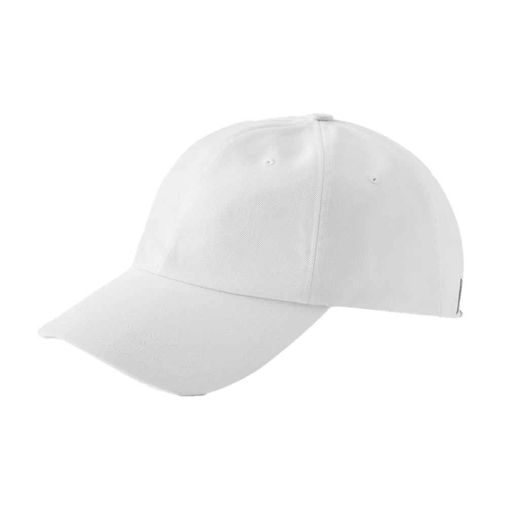 White - Back - Beechfield Organic Cotton Baseball Cap