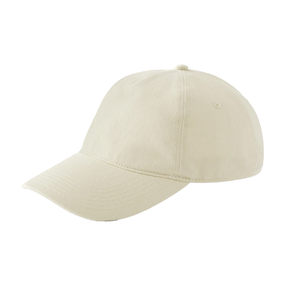Stone - Back - Beechfield Leisure Plain Baseball Cap