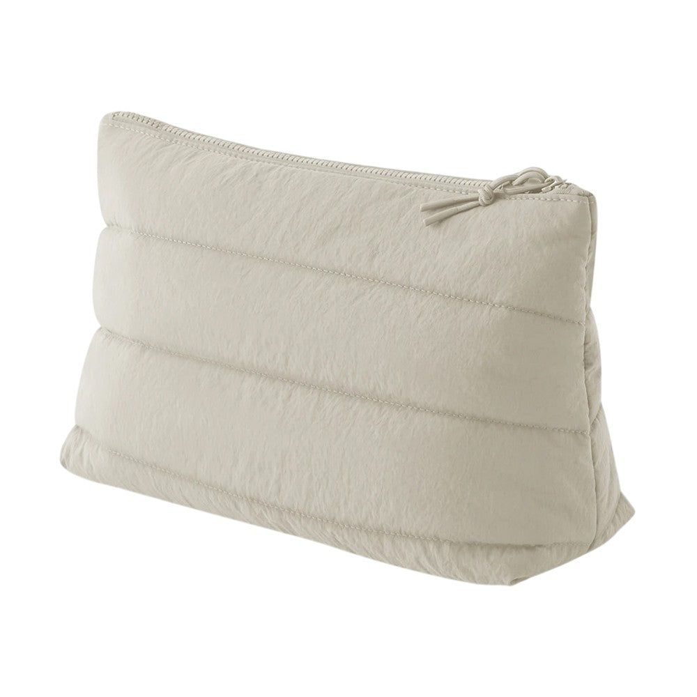 Natural Stone - Back - Bagbase Quilted Accessory Bag