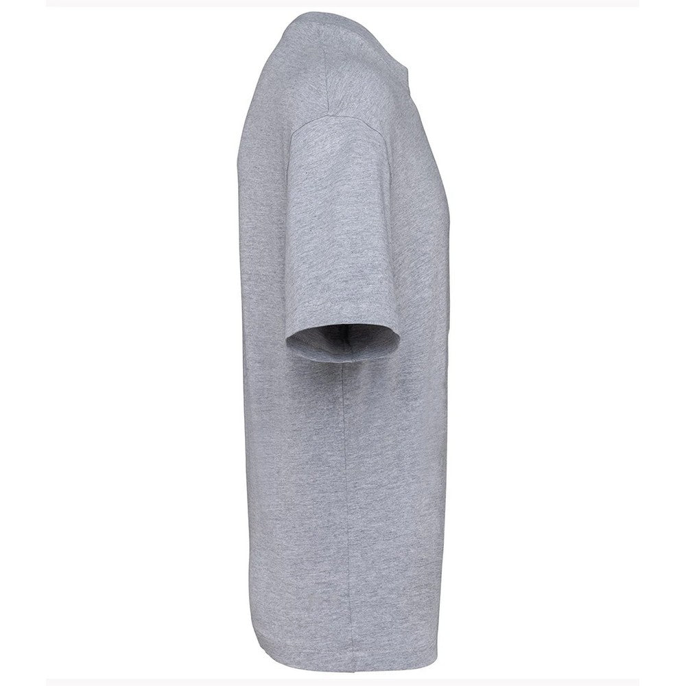 Oxford Grey - Side - Kariban Unisex Adult Oversized T-Shirt