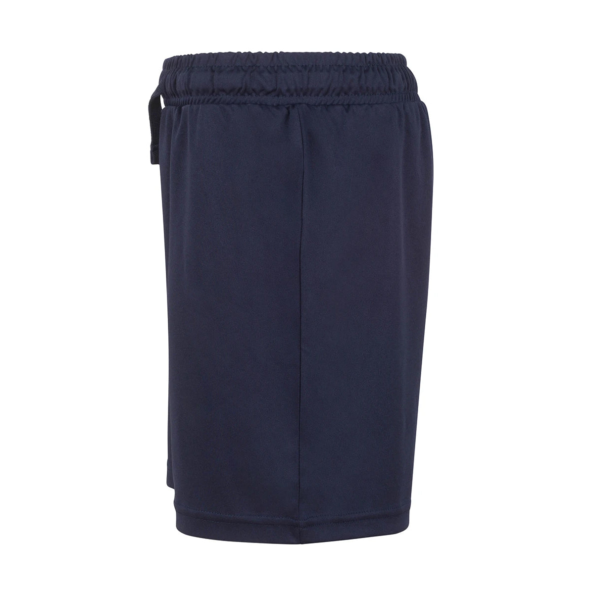 Navy - Side - Finden & Hales Childrens-Kids Team No Pocket Shorts