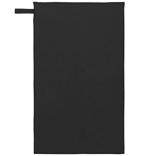 Black - Front - Proact Microfibre Sports Towel