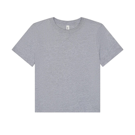 Athletic Heather - Front - Bella + Canvas Womens-Ladies Boxy T-Shirt
