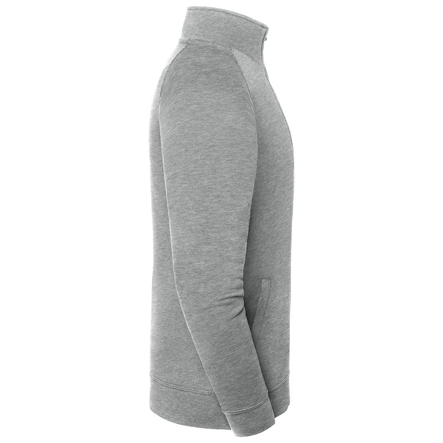 Athletic Heather - Side - Fruit of the Loom Mens Iconic Premium Sweat Jacket