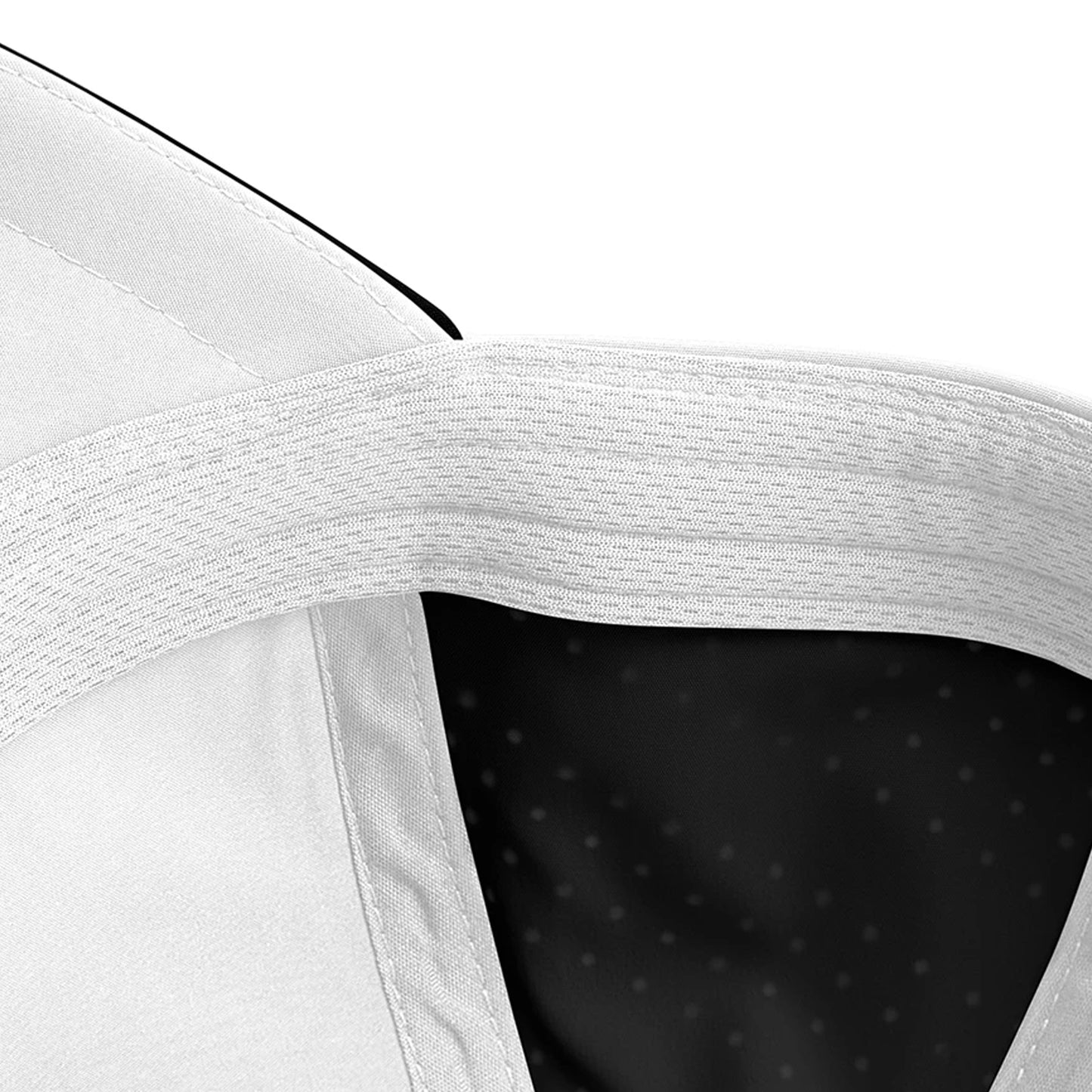 White-Black - Pack Shot - Beechfield Accelerate Baseball Cap